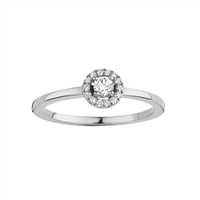 Anneau Idee Preziose dal 1987 Femme in Or blanc Diamante 0.27 Ct IP.AK18B/11D - IP.AK18B/11D-1